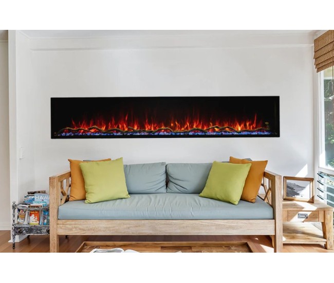 Modern Flames 96-inch Landscape Pro Slim Electric Fireplace