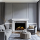 Modern Flames 36-inch Orion Traditional Virtual Electric Fireplace V2