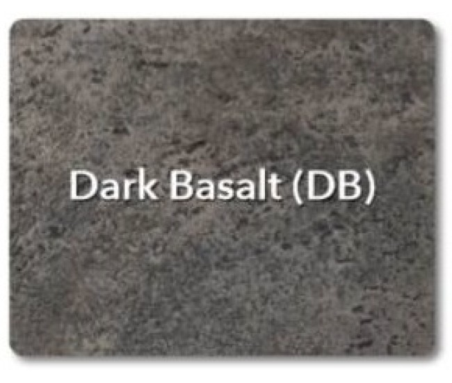 American Fyre Design Dark Basalt Milan Linear Firetable (Tall Model)