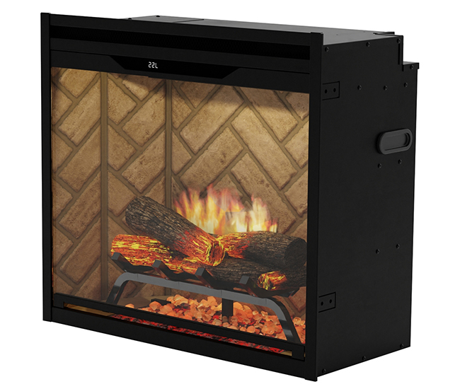 Dimplex Revillusion 24-inch Herringbone Built-In Firebox