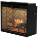 Dimplex Revillusion 36-inch Herringbone Built-In Firebox
