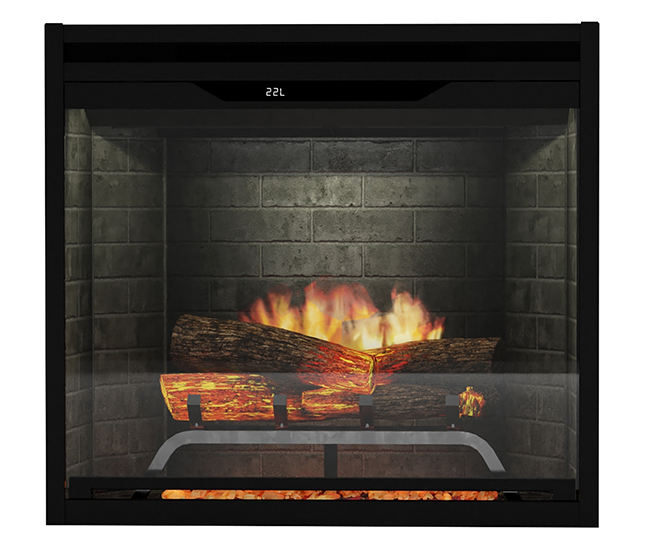 Dimplex Revillusion 24-inch Neutral Brick Built-In Firebox