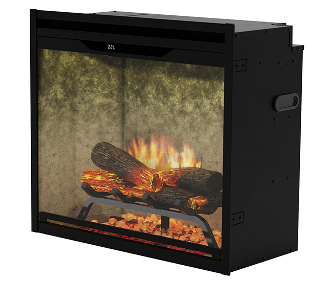 Dimplex Revillusion 24-inch Weathered Concrete Built-In Firebox