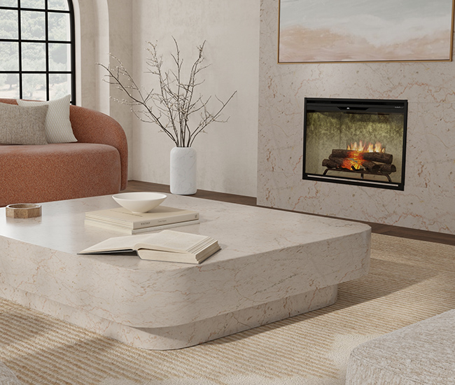 Dimplex Revillusion 24-inch Weathered Concrete Built-In Firebox