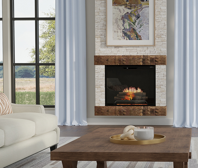 Dimplex Revillusion 24-inch Black Built-In Firebox