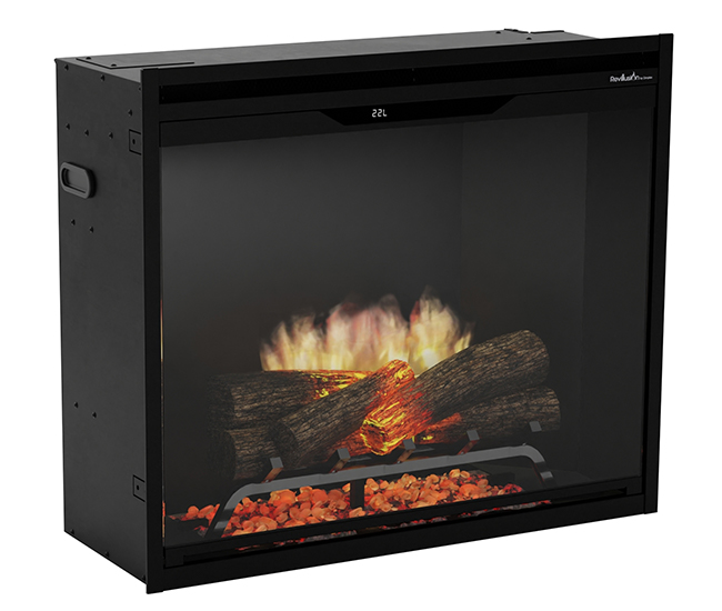 Dimplex Revillusion 30-inch Black Built-In Firebox