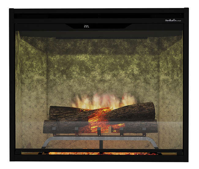 Dimplex Revillusion 30-inch Weathered Concrete Built-In Firebox