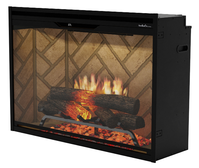 Dimplex Revillusion 36-inch Herringbone Built-In Firebox