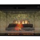 Dimplex Revillusion 36-inch Weathered Concrete Built-In Firebox
