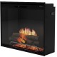 Dimplex Revillusion 36-inch Black Built-In Firebox, Portrait