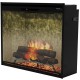 Dimplex Revillusion 36-inch Weathered Concrete Built-In Firebox, Portrait