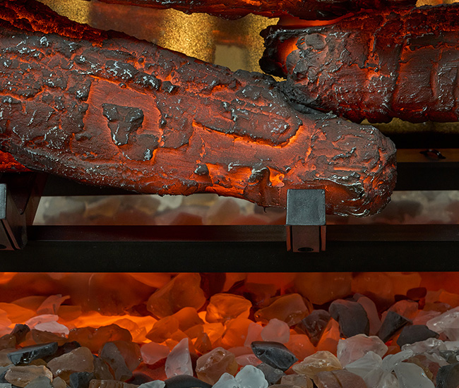 Dimplex Revillusion 30-inch Weathered Concrete Built-In Firebox