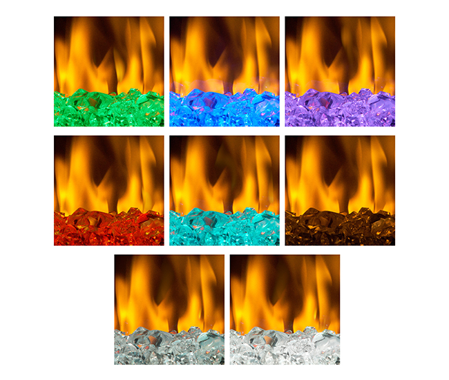 Dimplex Nova 33-inch Plug-in Electric Firebox with Acrylic Ember Media Bed