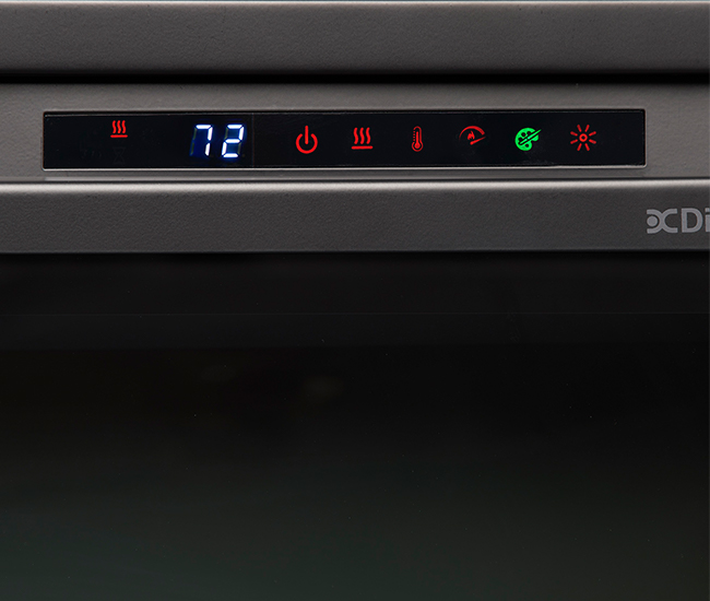 Dimplex Nova 33-inch Plug-in Electric Firebox with Acrylic Ember Media Bed