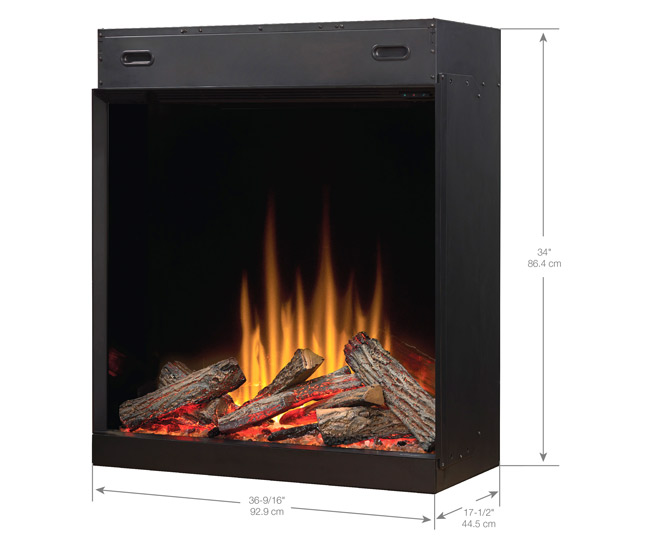 Dimplex Ignite Aspire 36-inch Built-In Firebox Electric Fireplace