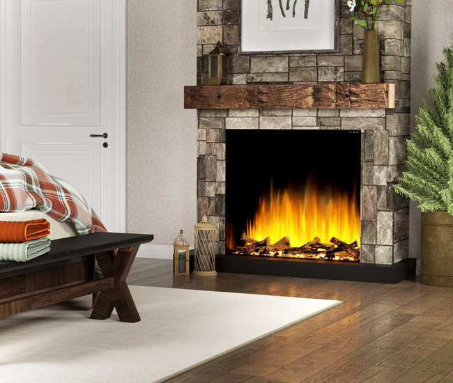 Dimplex Ignite Aspire 48-inch Built-In Firebox Electric Fireplace