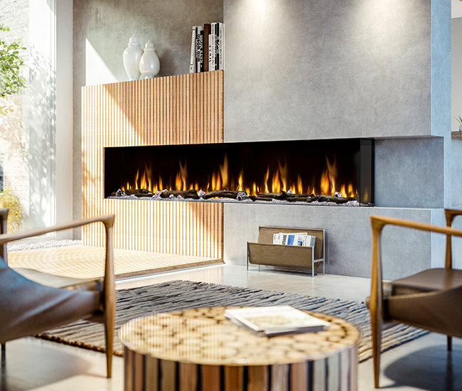 Dimplex IgniteXL Bold Built-In 100-inch Linear Electric Fireplace