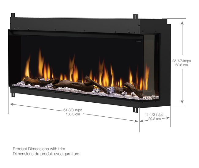 Dimplex IgniteXL Bold Built-In 88-inch Linear Electric Fireplace