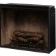 Dimplex Revillusion 36-inch Portrait Built-In Firebox with Glass Pane and Plug Kit, Weathered Concrete (RBF36PWCG)