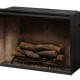 Dimplex Revillusion 36-inch Built-In Firebox with Glass Pane and Plug Kit, Weathered Concrete (RBF36WCG)