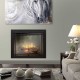 Dimplex Revillusion 42-inch Built-In Firebox with Glass Pane and Plug Kit, Weathered Concrete (RBF42WCG)