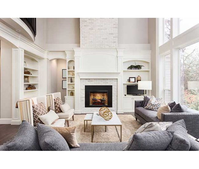 Dimplex Revillusion 24-inch Built-In Firebox, Herringbone