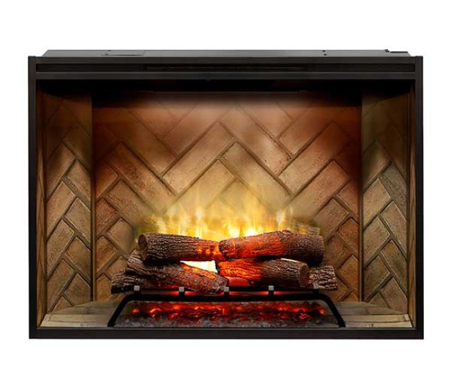 Dimplex Revillusion 42-inch Built-In Firebox with Glass Pane and Plug Kit (RBF42G)