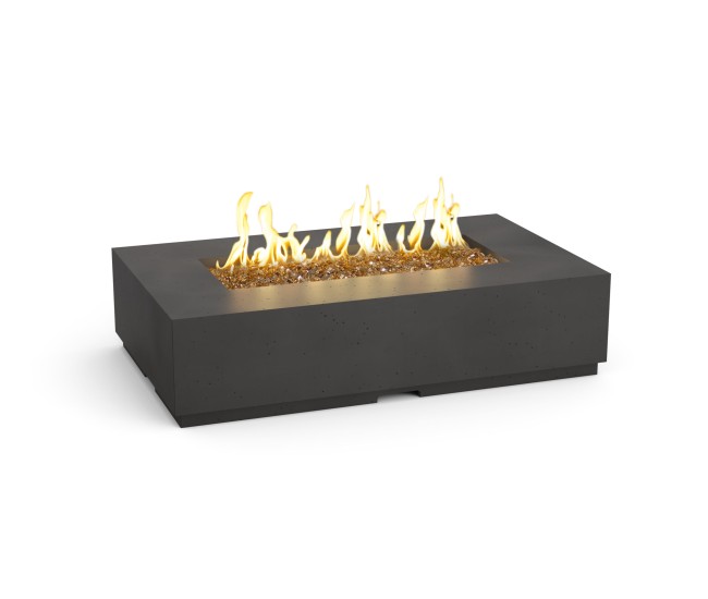 American Fyre Designs Black Lava Legend Firetable (60")