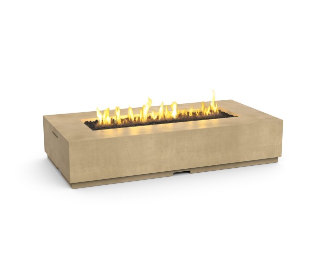 American Fyre Designs Cafe Blanco Legend Firetable (60")