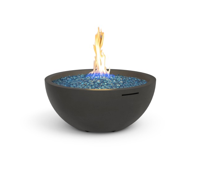 American Fyre Designs Black Lava 36-inch Fire Bowl