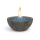 American Fyre Designs Dark Basalt 36-inch Fire Bowl