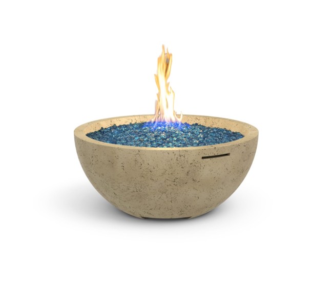 American Fyre Designs Travertine 36-inch Fire Bowl