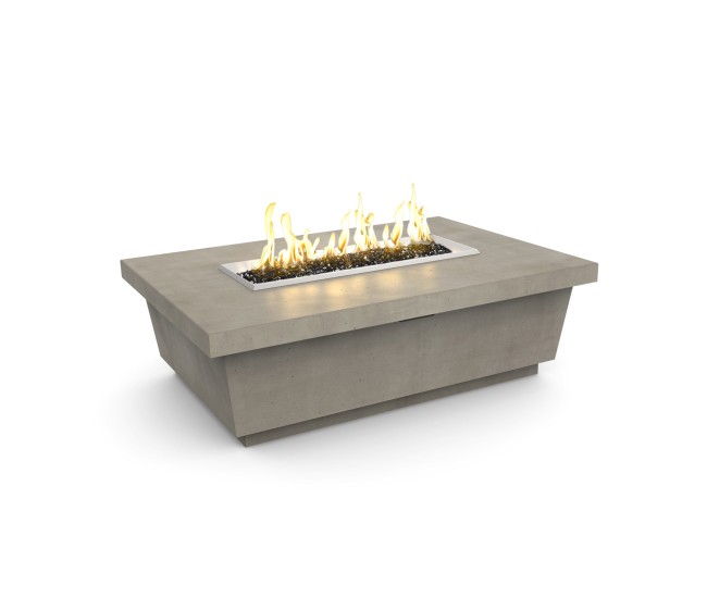 American Fyre Designs Smoke Contempo Rectangle Firetable