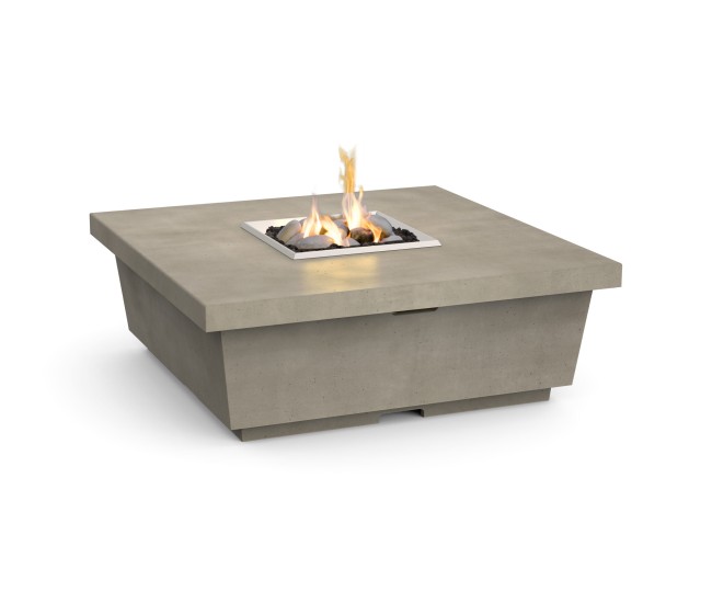 American Fyre Designs Dark Basalt Contempo Square Firetable