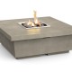 American Fyre Designs Dark Basalt Contempo Square Firetable