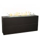 American Fyre Design Dark Basalt Milan Linear Firetable (Tall Model)