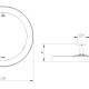 Bromic Eclipse Smart-Heat 2900W Electric Pendant with Light