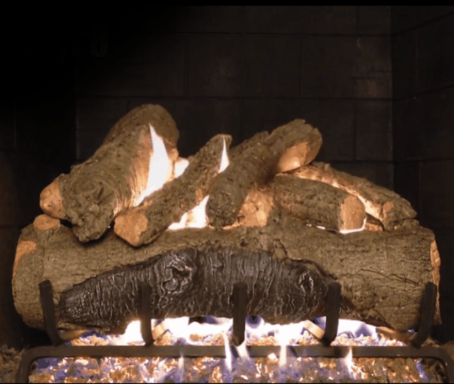 Real Fyre Outdoor American Oak Gas Log Set Real Fyre Outdoor American Oak Gas Log Set