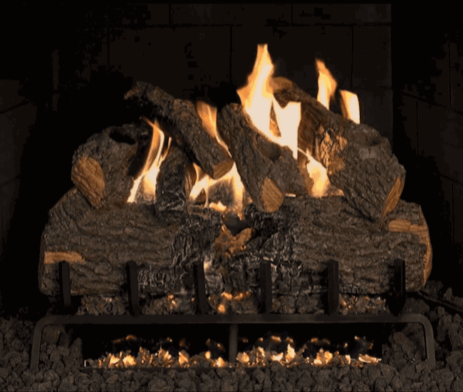 Real Fyre Outdoor Charred Oak Gas Log Set Real Fyre Outdoor Charred Oak Gas Log Set